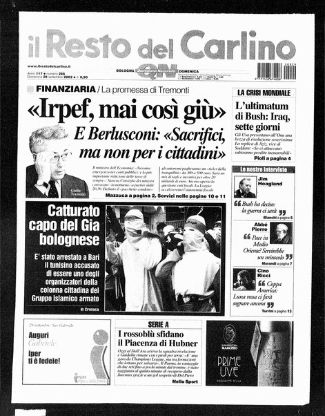 Il Resto del Carlino : giornale dell'Emilia